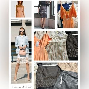 NWT REVOLVE bundle of 11 skirts, dresses, top